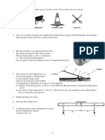 Moment of Force Worksheet