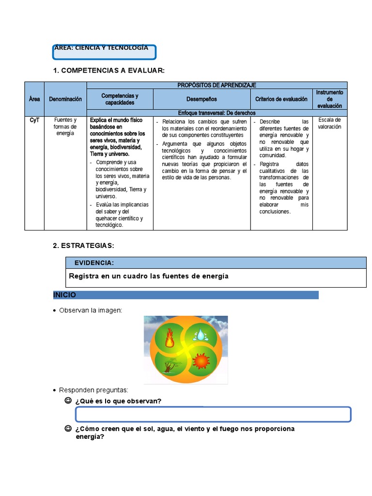 5º ANO A 08-11-2021 Tipos DE Energia - PLANO DE ESTUDOS DIRIGIDOS - PED  ESCOLA MUNICIPAL MERCEDES - Studocu