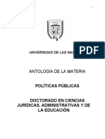 Antología Politicas Publicas