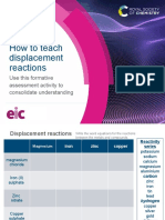 Displacement Reactions