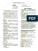 Patterns of Text Development Notes