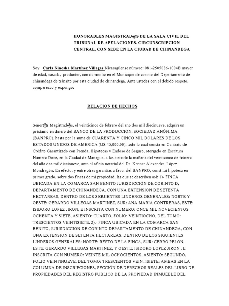 Recision Sentencia Firme | PDF | Sentencia (ley) | Dólar de los Estados