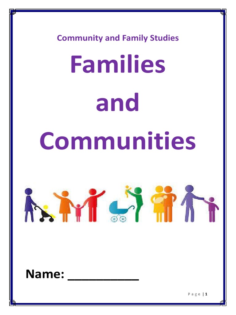 CAFS-Families and Communities Booklet | PDF | Marriage Act 1961 ...