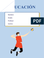 Portada Educacion Fisica Volleyball