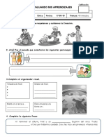 Evaluación Religión 2do