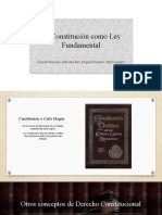 La Constitución Como Ley Fundamental