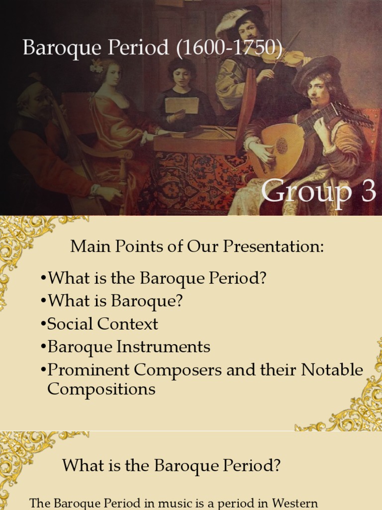 Overview of Baroque Music Period | PDF | Baroque Music | Baroque