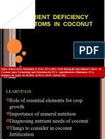 Nutrient Deficiency Symptoms