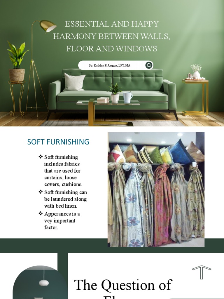 Soft Furnishings PDF Flooring Mural