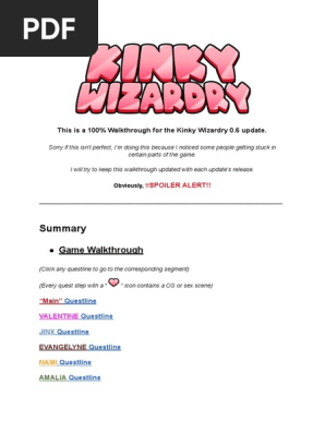 K.W. Walkthrough