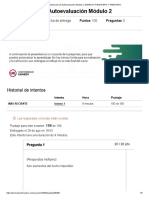 Cuestionario de Autoevaluación Módulo 2 - DERECHO FINANCIERO Y TRIBUTARIO