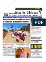 Periódico Noticias de Chiapas, Edición Virtual Miércoles 06 de Septiembre de 2023