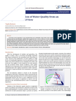 Classification of Quality of Water