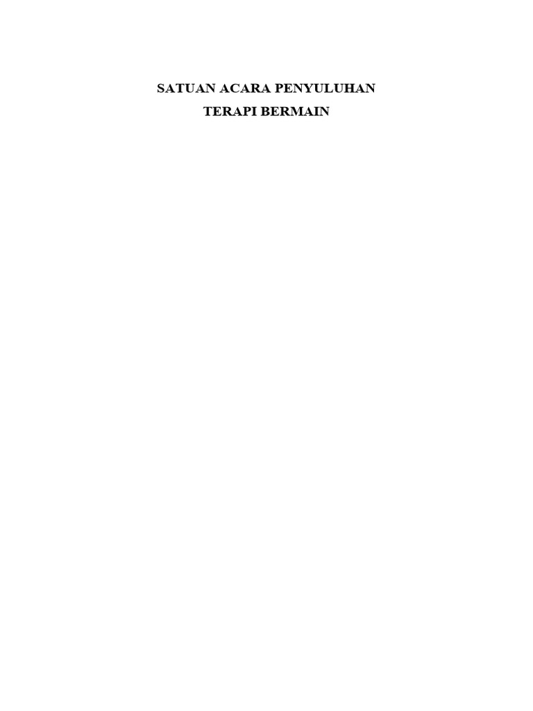 Contoh SAP | PDF