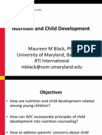 Nutrition and Child Development Slides