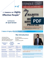 7 Habits of Highly Effective People DR Sarwar