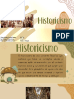 Historicism o