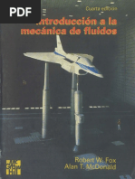 Introducción A La Mecánica de Fluidos - Robert W. Fox, Alan T. McDonald - 4ta Edición