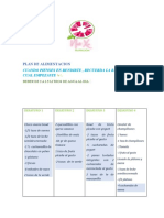 Planes de Alimentación y Reporte de Avances