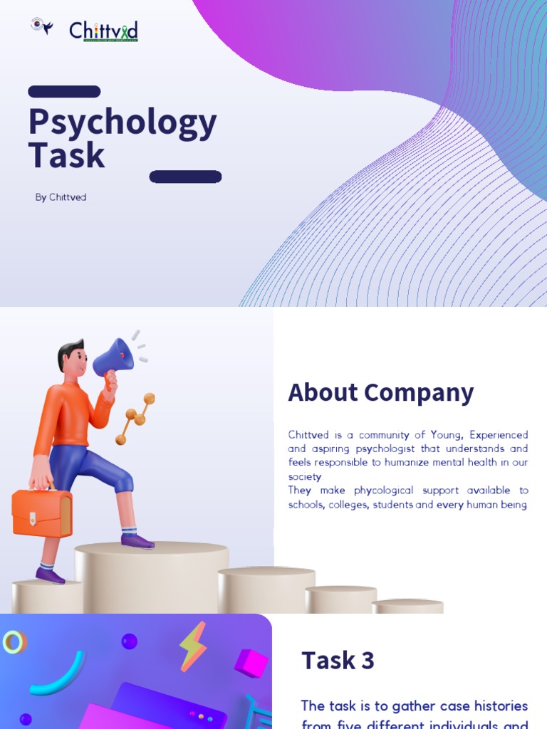 Psychology Case History & MSE Task | PDF | Self-Improvement