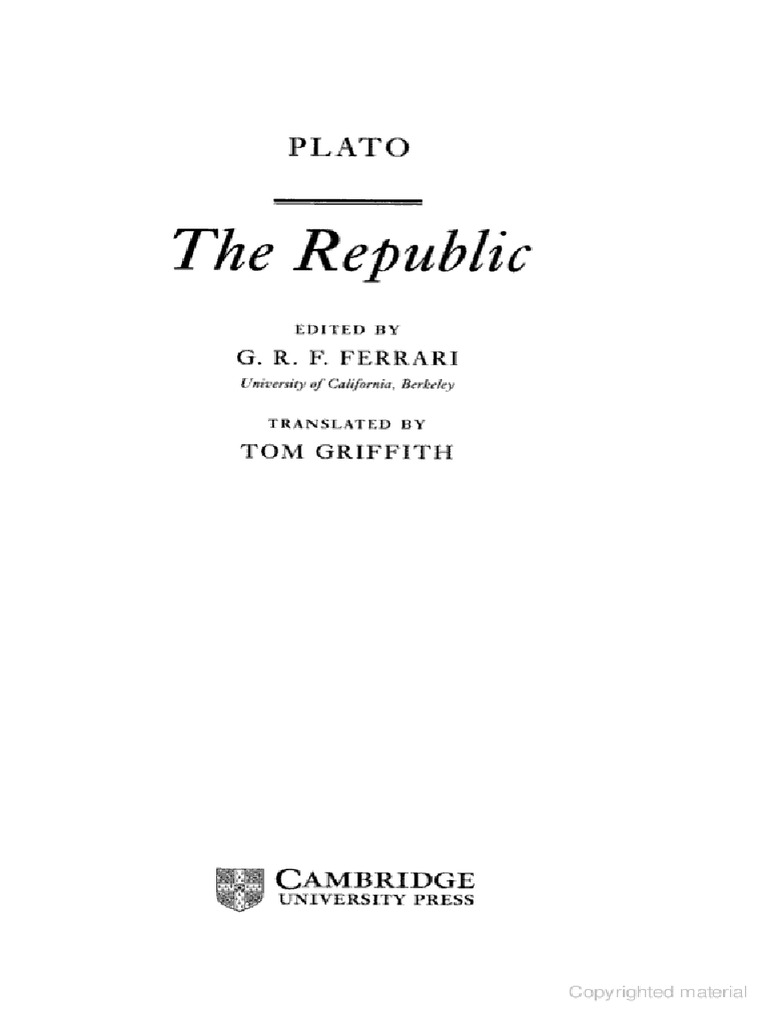 PLATO REPUBLIC INTRODUCTION visual data 6