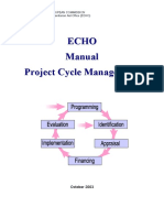 ECHO10 - ECHO Project Cycle Management Guideline