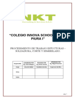 Procedimiento Soldadura