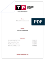 Trabajo Final - Politicas de Comercio Internacional