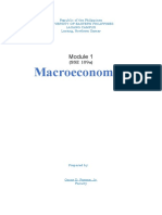 Module 1 Macroeconomics