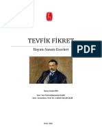 Tevfik Fikret Hayati Sanati Eserleri