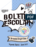 Boletín Escolar, Segunda Edición, Junio 2023