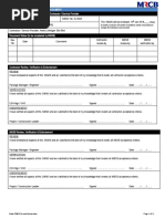 MOP Template PDF Technical Support Reliability Engineering