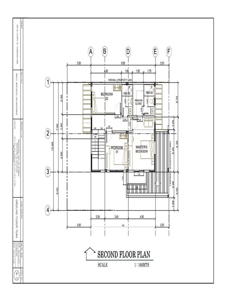 Proposed G+1 Residential Building Plan | PDF | Buildings And Structures ...