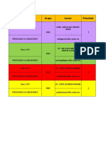 Materias Segundo Semestre