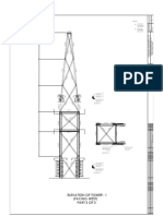 Elevation of Tower - 1 (Facing West) Part 3 of 3: Legends