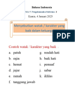 Materi BI Tema 5 Sub 3 Kamis, 6-1-2023