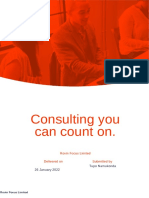 Business Consulting Proposal