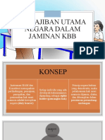 Kewajiban Utama Negara Dalam Jaminan KBB