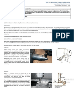 Lab Notes 1 - ME Workshop Theory and Practice