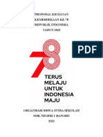 Proposal Kegiatan Kemerdekaan Ke-78 Republik Indonesia TAHUN 2023