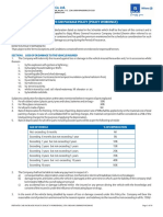 Car Policy Wording