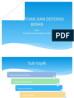 Pengertian Dan Defenisi Bidan