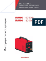 FUBAG IRMIG 160-180 SYN Manual