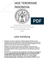 Database Terorisme Indonesia