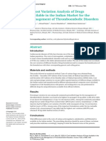 A Cost Variation Analysis of Drugs in Indian Market