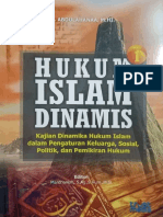 Hukum Islam Dinamis Kajian Dinamika Hukum Islam Dalam Pengaturan Keluarga, Sosial, Politik, Dan Pemikiran Hukum by Dr. Abdulahanaa, M.HI.