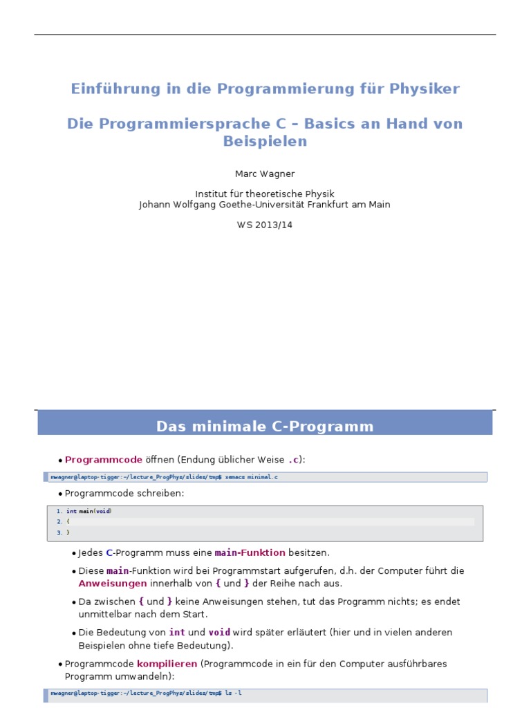 02 C Basics | PDF