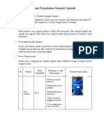 Rencana Pengolahan Sampah Organik