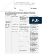 Office Order Regarding Orientation Program