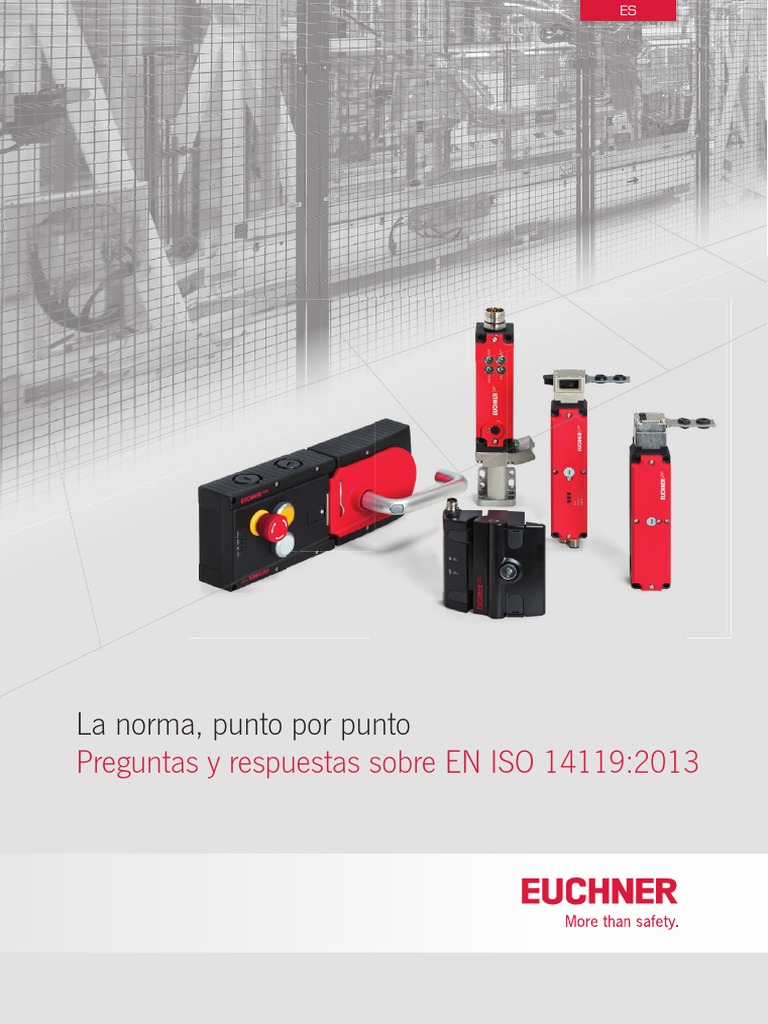Guía sobre EN ISO 14119:2013 | PDF | Fuerza | Solenoide